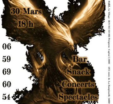 Ouverture du Phoenix Bar le 30 mars 2024