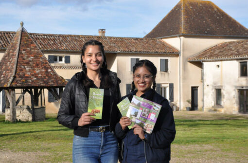 Jayshree et Kanika, les 2 étudiantes indiennes reçues au lycée agricole La Pérouse