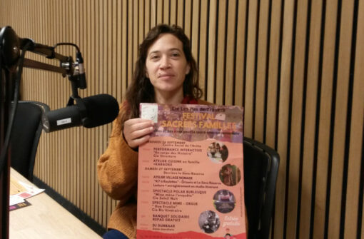 Festival Sacrées Familles 2025 avec Johanna Legrand de la compagnie des Pas de TraverS