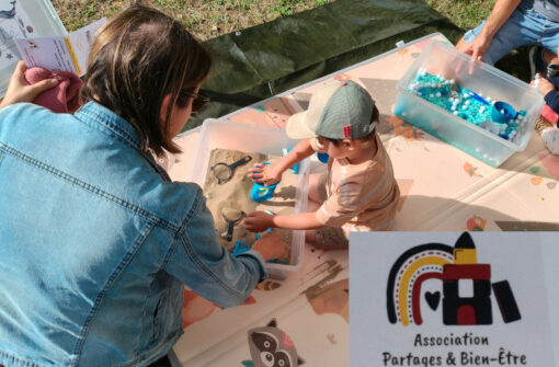 Association Partages et bien-être, ateliers parents-enfants à Coulounieix-Chamiers