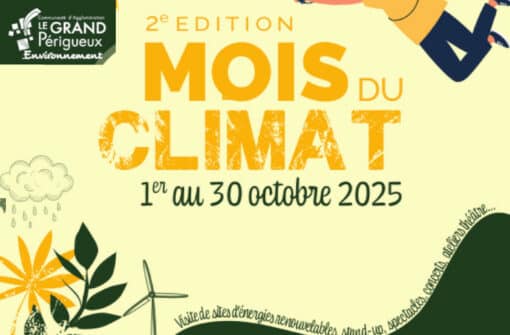 Le Mois du Climat, des spectacles, concerts et visites d’installation énergétique par le Grand Périgueux