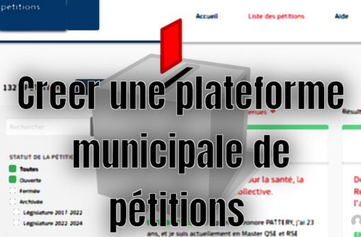Le droit d’interpellation citoyenne en Gironde, une plateforme de pétition