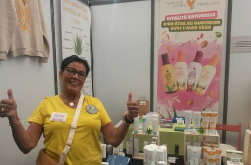 RLP Foire Expo, L&rsquo;aloe vera avec le leader Forever Living Product, Béatrice Laine