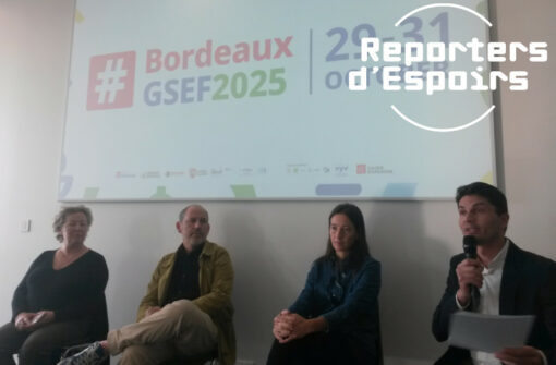 GSEF 2025, Gilles Vanderpooten, Journaliste de solution, Reporters d’Espoirs