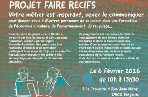 Remise de trophées du projet Faire Récifs à La Traverse, Alexandre Licata et Eric Piboyeux