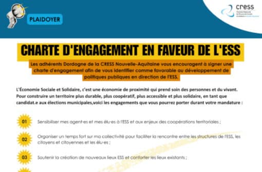 Les 10 engagements ESS pour les municipales par la CRESS