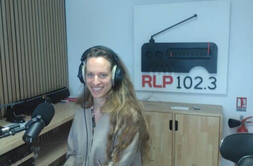 Gabrielle et le planing familial dans nos studios de RLP