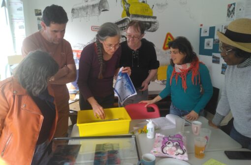 Atelier Images et Presse, conseil citoyen, la Cie Roul&rsquo; tabille, Emma Lassort