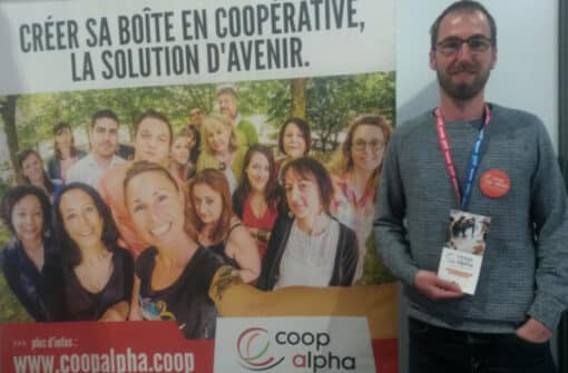 Salon Emploi, Thibault Ledeux de Coop&rsquo;Alpha
