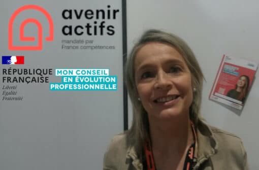Salon Emploi, Véronique de Avenir Actifs