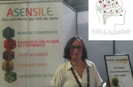 Salon Emploi, Agnès Nora, Adn Potentiels et Asensile