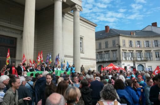 Micro-trottoir du premier mai à Périgueux