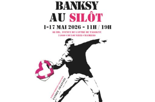Emission en direct du premier jour de l&rsquo;exposition Banksy au Silôt le 1er mai 2026