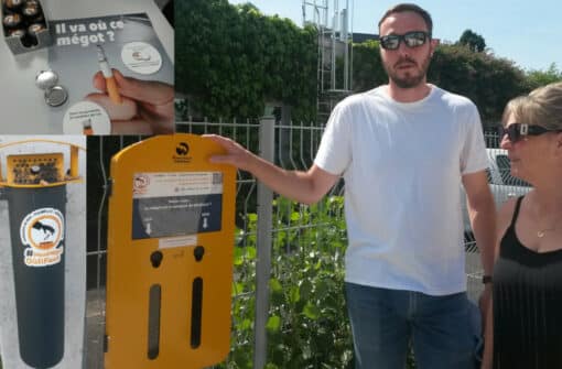« Il va où ce mégot ? » Boulazac vous offre un cendrier de poche