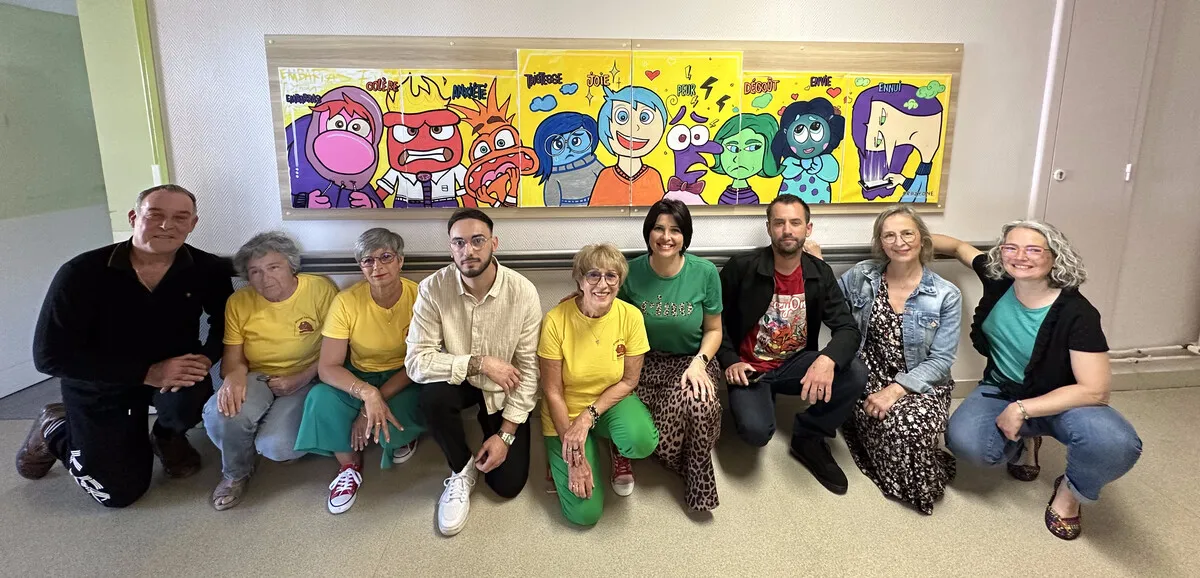Une fresque pour l'U.A.P.E.D du Centre Hospitalier de Périgueux episode artwork