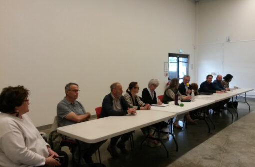 Présentation des élus de la vie associative et sportive aux associations de Coulounieix-Chamiers