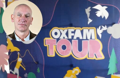 Présence de Stéphane Becker l&rsquo;adjoint aux solidarités à l&rsquo;Oxfam Tour Périgueux