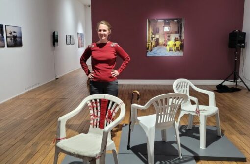 Visite de l&rsquo;exposition « D’ici, je vois »
