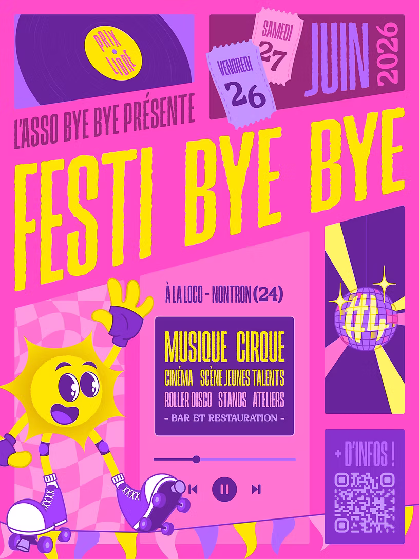 Festi Bye Bye 2026 : Un festival imaginé par les jeunes, pour tous