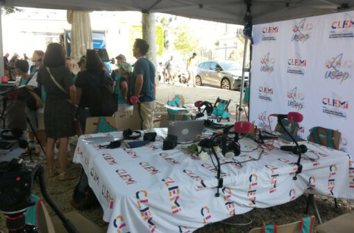 Des élèves couvrent le Tour de France en Dordogne avec le CLEMI – Les P&rsquo;tits Reporters