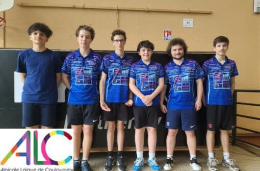 L&rsquo;ALC Tennis de Table de Coulounieix-Chamiers a qualifié 5 joueurs sur 64 participants à la Finale Régionale de Ping-Pong