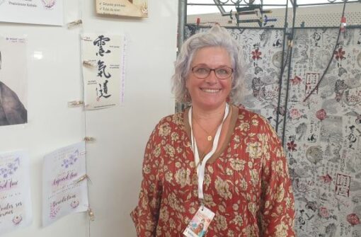 Rencontre à la Japan Days, Cathy, praticienne de Reiki et Kobido