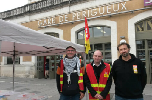 La CGT Cheminots Périgueux informe sur la baisse de soutien au service public